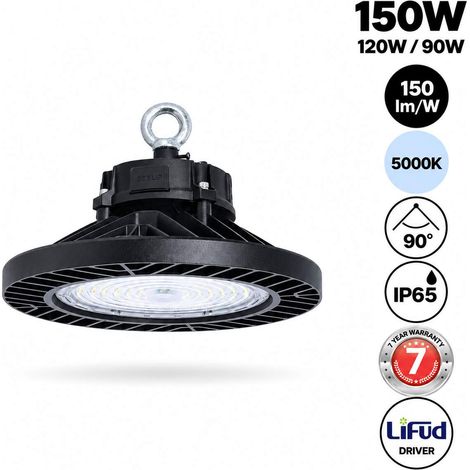Campana LED Industrial - 150W - PHILIPS Lumileds - Driver