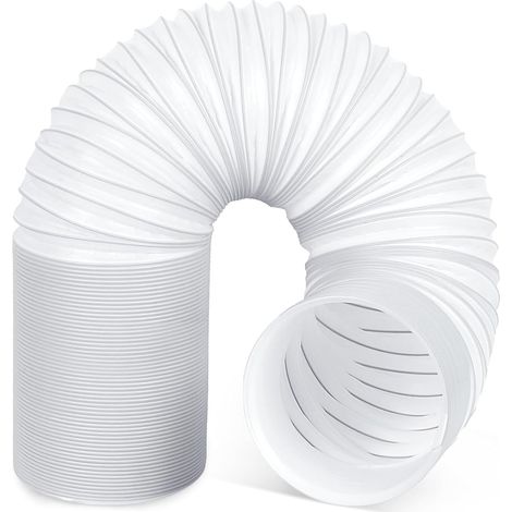 Tuyau d'évacuation d'air 2 m Ø 150 mm Tuyau d'évacuation flexible Tuyau Climatiseur Mobile pour Climatisation Déshumidificateur Extracteur, tuyau flexible (1/5)