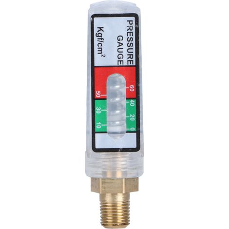 Manomètre de pression pour pulvérisateur agricole à décharge automatique G1/2, compatible avec les pompes de 22 à 26 pouces. (1/5)