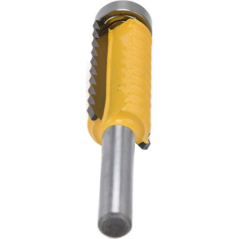 Fraise à tenonner à entures multiples, outil de fraisage pour colle, tenonneuse en V en acier 45, queue de 8 mm, diamètre 30 mm