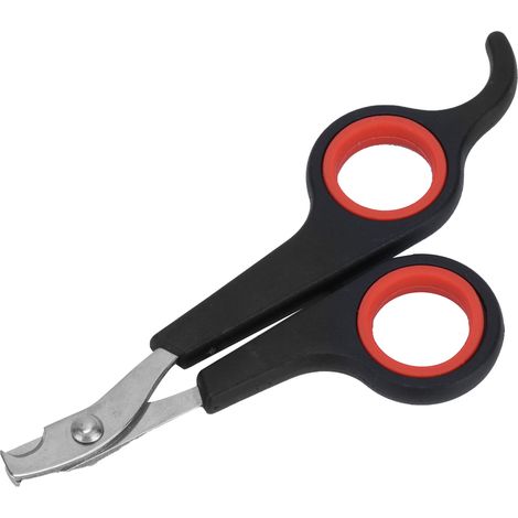 Coupe-ongles en acier inoxydable pour animaux de compagnie, pour chien et chat, évite la surcoupe, protection de sécurité (1/5)