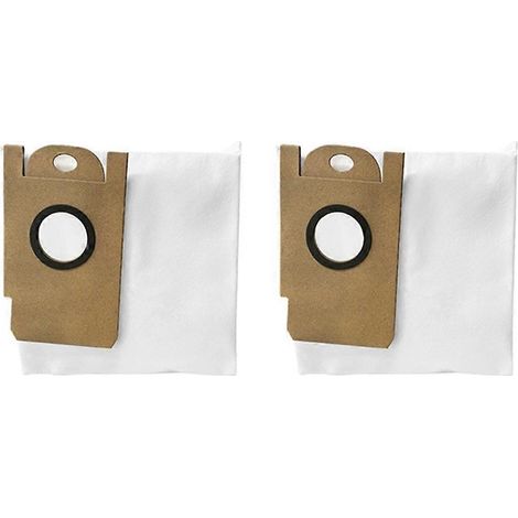 Lot de 2 sacs à poussière pour aspirateur robot Xiaomi Lydsto G2 - Pièce de rechange - Sac poubelle pour le nettoyage ménager (1/5)