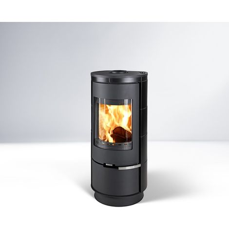 Kaminofen ANDORRA Keramik 7,5 kW, H/B/T: 1256/538/465