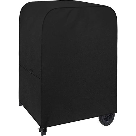 Grillabdeckung, robustes 600D Oxford-Gewebe (76 x 66 x 110 cm) – Schwarz, wasserdicht, winddicht, UV-beständig, Schutzhülle für Grill, Schutzplane (1/5)