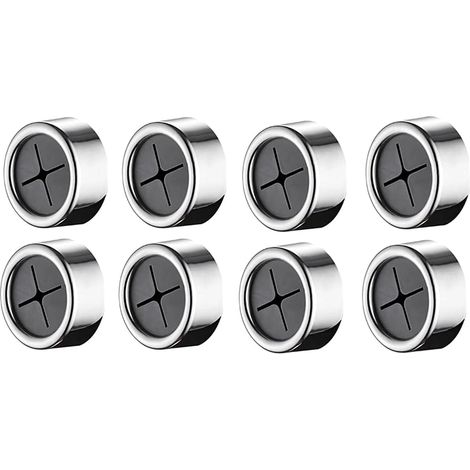 Porte-Torchon Autocollant - Ventouse Ronde ABS PVC - Sans Perçage - Pour Cuisine Salle De Bain Chambre - Lot De 8