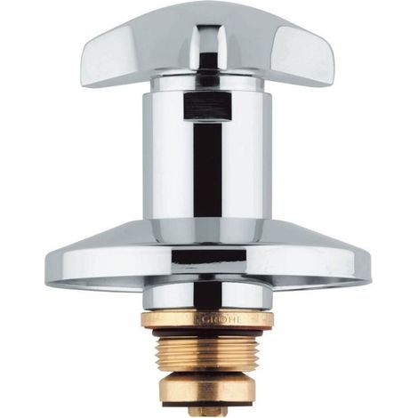 GROHE Oberteil für UP-Ventile DN 20 rot, chrom - 11505000 (1/8)