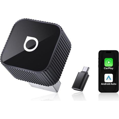 Ottocast Mini Slim – Adaptateur Dongle sans fil pour CarPlay et Android Auto-AquaForge (1/4)