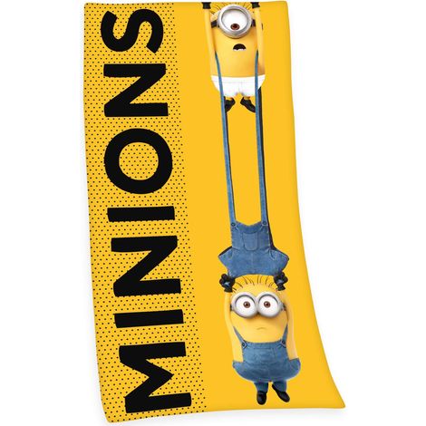 Herding Minions 2 - Telo mare in spugna velour, cotone, multicolore, 75 x 150 cm (1/5)