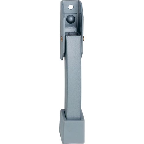 Tope de puerta kws 1076/02 aluminio 135 mm resistente