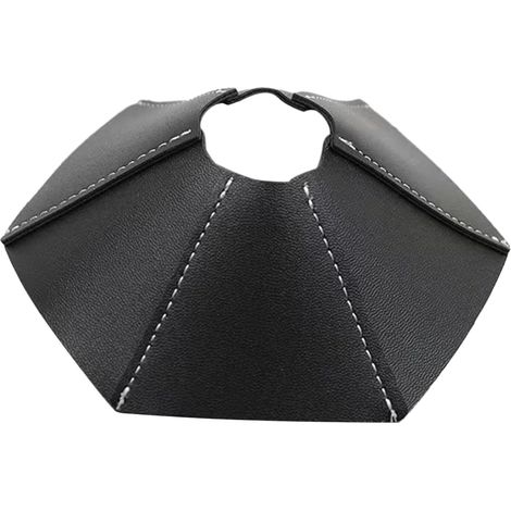 Abat-jour de camping en cuir PU, abat-jour anti-basculement, abat-jour de protection, accessoires de plein air, petit abat-jour pour lampe de table de chambre, camping (1/5)