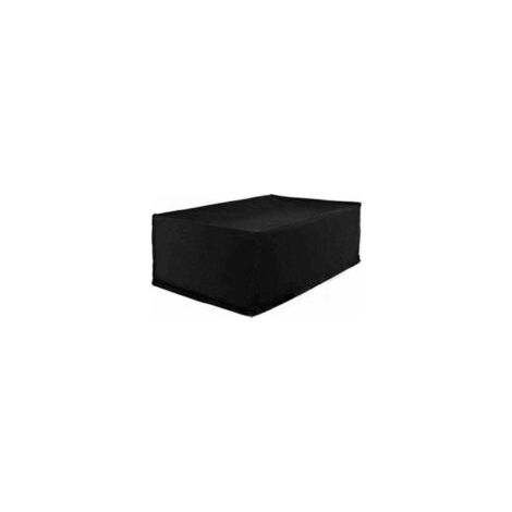Gartentischabdeckung 120 x 120 x 74 cm, wasserdichte Schutzplane für Gartenmöbel und Winterlagerung - Crezuo