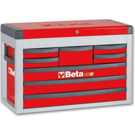 Beta RSC23C Cassettiera portautensili con 8 cassetti - Rosso