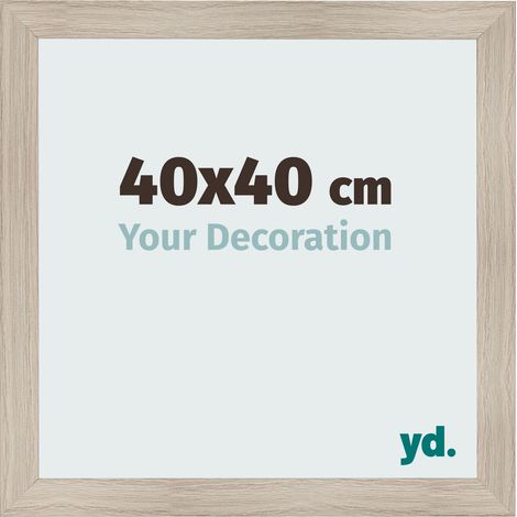 yd. - Cadre photo 40x40 - Chene Clair - MDF - Pisa (1/5)