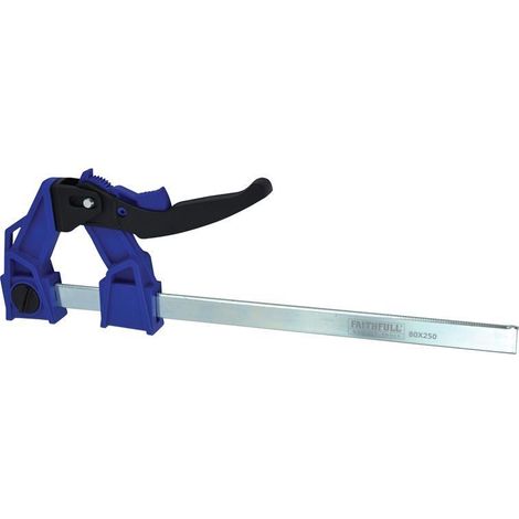 Faithfull Heavy-Duty Lever Clamp Capacity 250mm FAILC250120 (1/3)