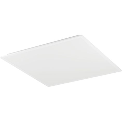 Plafoniera Moderna Moradillo Acciaio Bianco Plastica Led 32,5W 4350Lm Ip20 (1/2)