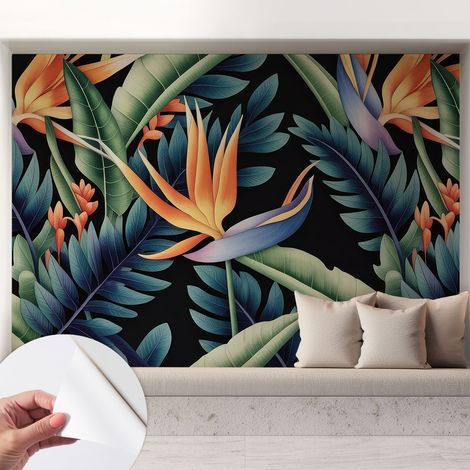 Fotomurale adesivo stickers - per camera da letto - per corridoio - decorazione casa moderna Motivo paradisiaco 208x146 cm (1/5)