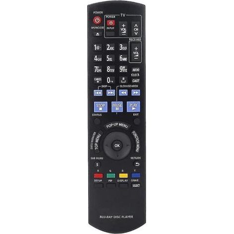 Télécommande pour lecteur DVD Blu ray Panasonic N2qayb000508 Dmp bdt300 bdt350 (1/3)