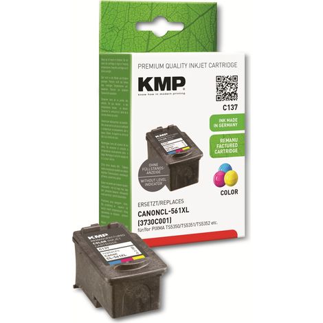 KMP Patrone Canon CL-561XL/CL561XL 3-Color 300 S. C137 refil