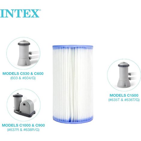Ersatzkartusche für Intex 29000 Easy Kit Typ A Poolfilterpumpe (1/4)