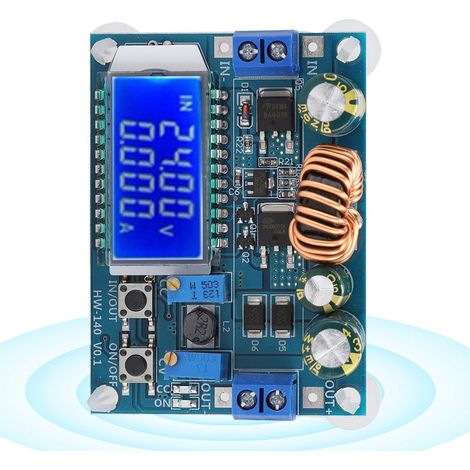 Aufwärts-/Abwärts-Netzteilmodul mit LCD-Digitalanzeige und Konstantstromregelung