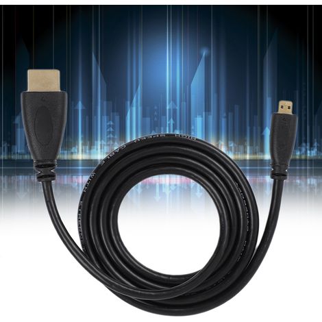 Adaptateur Micro HDMI vers HDMI Haute Définition pour Raspberry Pi 4B, 3B+, et autres modèles compatibles