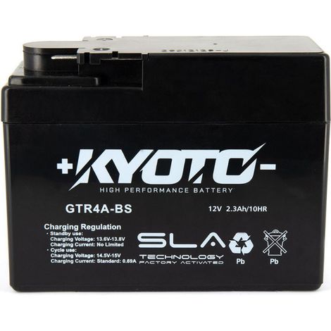 Batterie KYOTO Gtr4a-bs SLA - Equivalente Ytr4a-bs (1/2)