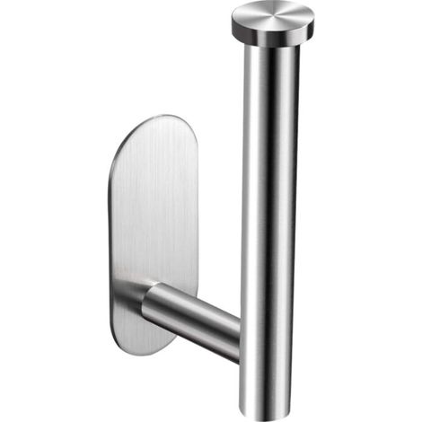 Acier inoxydable 304 salle de bain multifonctionnel plaque supérieure perforée noir porte-papier toilette gratuit (1/5)