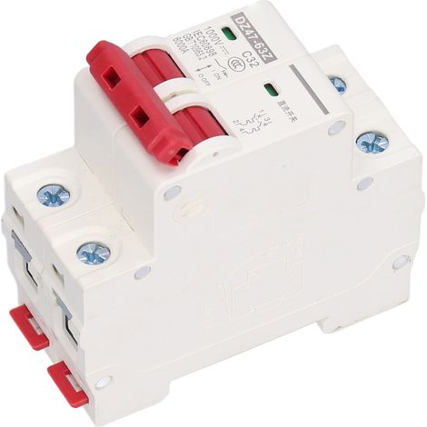 Disjoncteur 2P 1000V 32A pour Installation Photovoltaïque, DZ47-63Z C32, Montage sur Rail DIN (1/5)