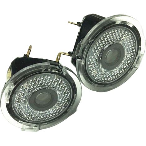 2 projecteurs LED d'accueil pour rétroviseur intérieur, 12 V, 7 W, pour Ford F150 (1/5)