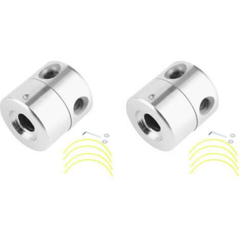 2-teiliges Set Rasentrimmerkopf aus Aluminiumlegierung für Gartenrasenmäher mit Ersatzteilen und Fadensatz (1/5)