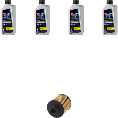 Kit filtro olio e 4L compatibile con Suzuki S-Cross 1.6 DDIS 88kw dal 2013 (1/5)