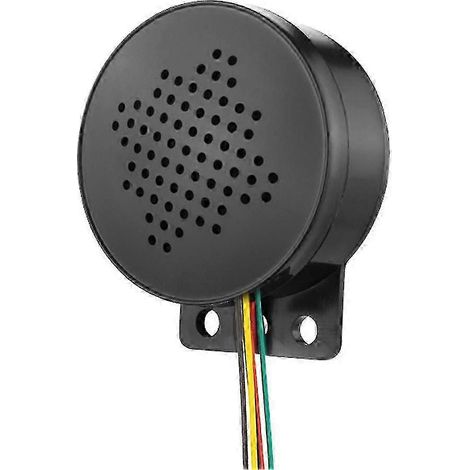 12-24 V Coche T Com 4 canales Ser Alarma sonora con zumbador de marcha atrás Bocina de alarma Camioneta 2021