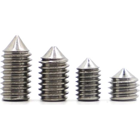 Vis de fixation hexagonales M2.5 M3 M4 M5 M6 M8 M10, goujons en (1/5)