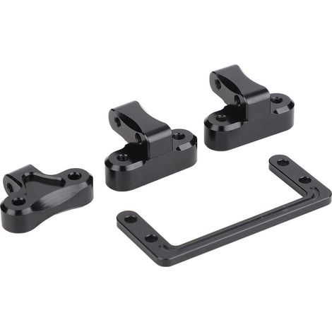 Support en Alliage d'Aluminium pour Servo - Compatible Châssis LCG Voitures RC 1/10 (1/5)