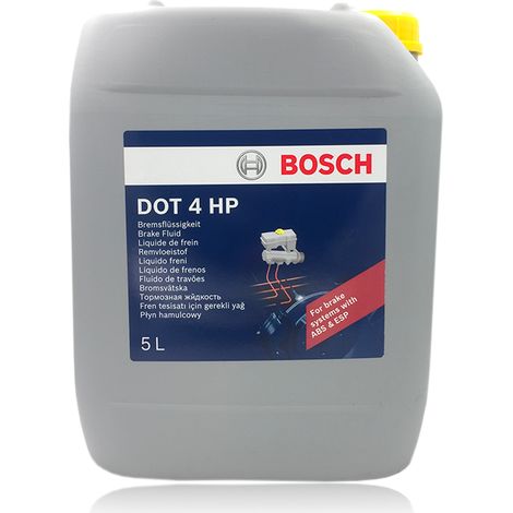 Liquide de frein DOT 4 HP BOSCH 5L
