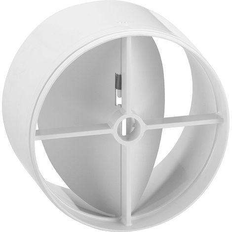 Grille Clapet anti-retour DN 100, blanc, 1 pièce, 66278