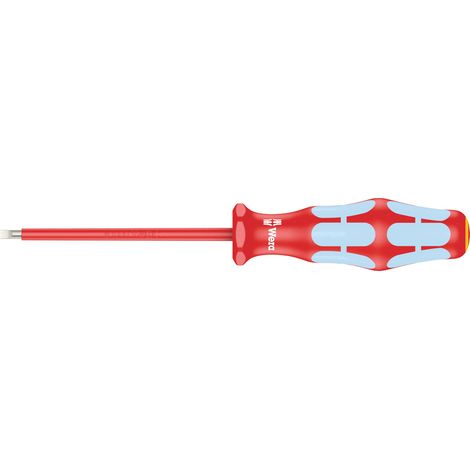 Wera 3160 i VDE Schlitz-Schraubendreher Klingenbreite: 3 mm Klingenlänge: 80 mm