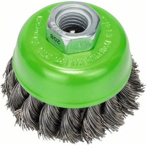 Bosch PRO Stainless Steel heavy Topfbürste, 65 x 0,35 mm, Gewinde (1/5)