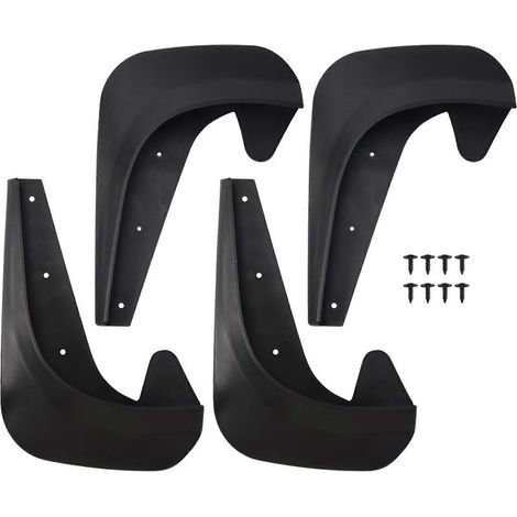Bavettes universelles, garde-boue, pare-boue, garde-boue avant et arrière pour voiture, fourgonnette, SUV, camion, berline (1/5)