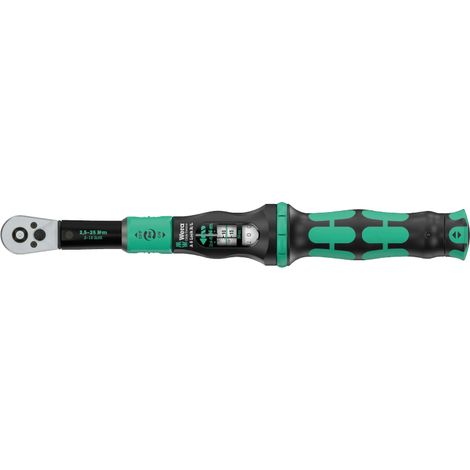 Wera Drehmomentschlüssel Click-Torque Lock A 5 R/L, 1/4" x 2,5-25 Nm