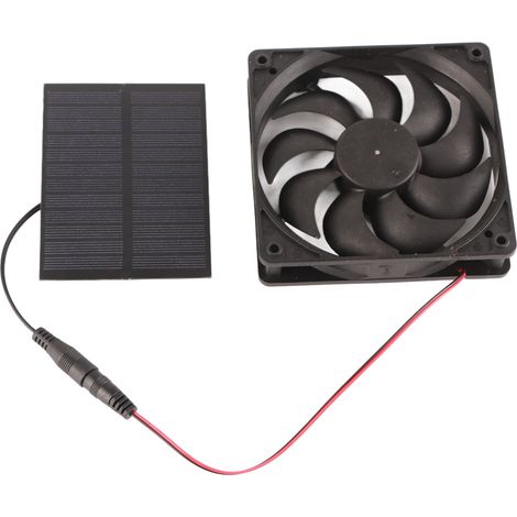 Ventilateur d'extraction solaire pour voiture, chenil et camping-car - Kit de refroidissement autonome (1/5)