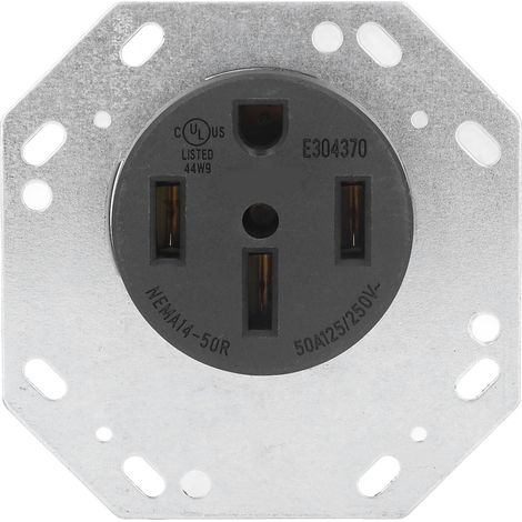 Prise industrielle à connexion directe NEMA L14-50R (norme américaine) 50 A 125/250 V (1/5)