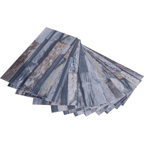 12 Autocollants Adhésifs Imperméables PVC pour Sol et Mur, Décorations Cuisine (KIT045) (1/5)