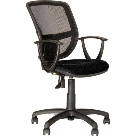 Ergonomischer Büro Dreh Stuhl Arbeitsplatz Bestuhlung Gaslift schwarz Nowy Styl GTP