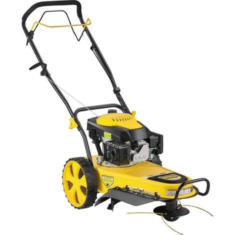 Nemura – Débroussailleuse thermique autotractée 146cc – Moteur 4 temps OHV – Largeur de coupe 56cm – 5 positions de hauteur de coupe 60-110mm