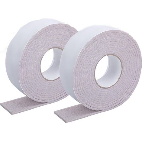 Bandes anti-humidité pour fenêtres - 2 pièces - Autocollants absorbants - Bande auto-adhésive - Coussinets de feutre anti-condensation - Bandes anti-condensation pour fenêtres - Autocollant absorbant  (1/5)