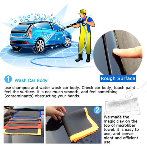 Chiffon Microfiber pour Polissage Auto et Nettoyage Détail Voiture (1/5)