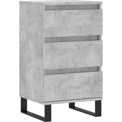 Credenza cassettiera mobile contenitore organizer cucina soggiorno salotto 40 x 35 x 70 cm legno ingegnerizzato grigio 020031931