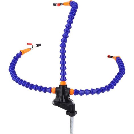 Support de soudage multifonctionnel bras flexible et pince rotative (1/5)