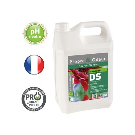 Ds détergent surodorant longue durée propre odeur - coquelicot